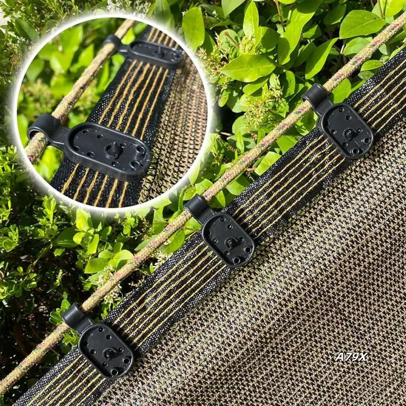 50 Piece Shade Cloth Plastic Clips Ellipse Plastic Black Clips For Sun Shade Net, Garden Netting,Anti Bird Netting
50 Piece Shade Cloth Plastic Clips Ellipse Plastic Black Clips For Sun Shade Net, Garden Netting,Anti Bird Netting