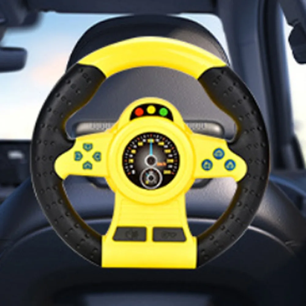 360 ° Rotation Copilot Steering Wheel Multi Functional Early Education Simulation Steering Wheel Toys Montessori Simulation
360 ° Rotation Copilot Steering Wheel Multi Functional Early Education Simulation Steering Wheel Toys Montessori Simulation
