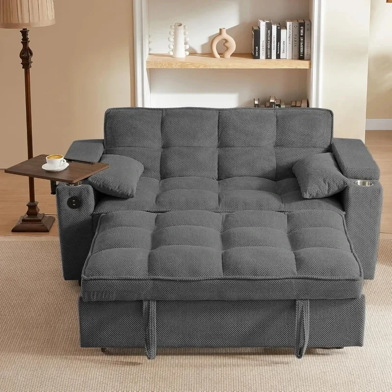 Folding Convertible Bed, Size Pullout Sofa, Modern Chenille Fric, ° Swivel Side Tle, Easy Assembly
Folding Convertible Bed, Size Pullout Sofa, Modern Chenille Fric, ° Swivel Side Tle, Easy Assembly