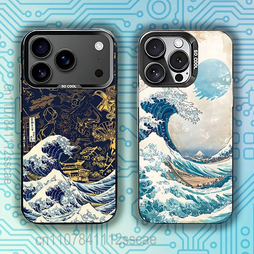 Japanese Ukiyo-e Ocean Waves Phone Case For iPhone 17,16,15,14,13,12,11,Pro,Max,Plus,E,Air,Mini Black IMD Cover
Japanese Ukiyo-e Ocean Waves Phone Case For iPhone 17,16,15,14,13,12,11,Pro,Max,Plus,E,Air,Mini Black IMD Cover