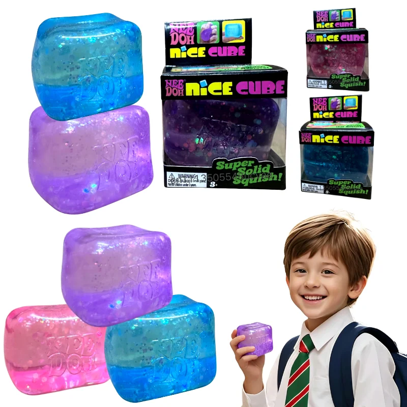 Schylling Glitter Malt Sugar Stress Cube Soft Squishy Slow Rebound Fidget Toy Anxiety Relief Support ADHD for All Ages 3 and Up
Schylling Glitter Malt Sugar Stress Cube Soft Squishy Slow Rebound Fidget Toy Anxiety Relief Support ADHD for All Ages 3 and Up