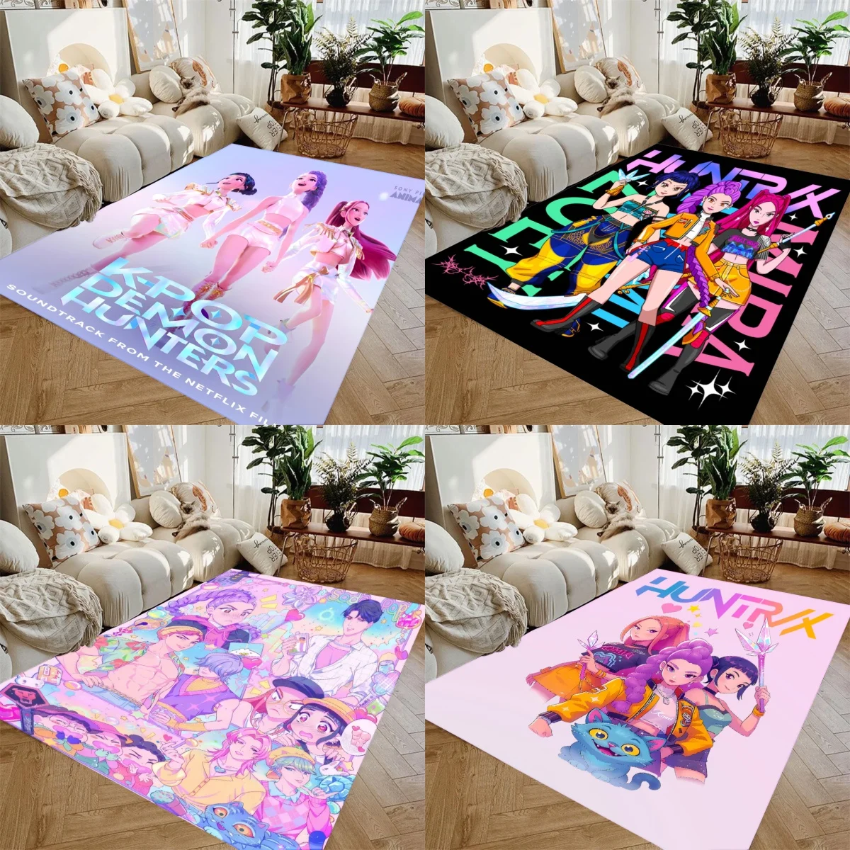 KPOP D-Demon Hunters Carpet Soft Flannel Rug Anti-Slip Personalized Gifts Y2k Birthday Gifts Home Decorations Huntrix Carpets
KPOP D-Demon Hunters Carpet Soft Flannel Rug Anti-Slip Personalized Gifts Y2k Birthday Gifts Home Decorations Huntrix Carpets
