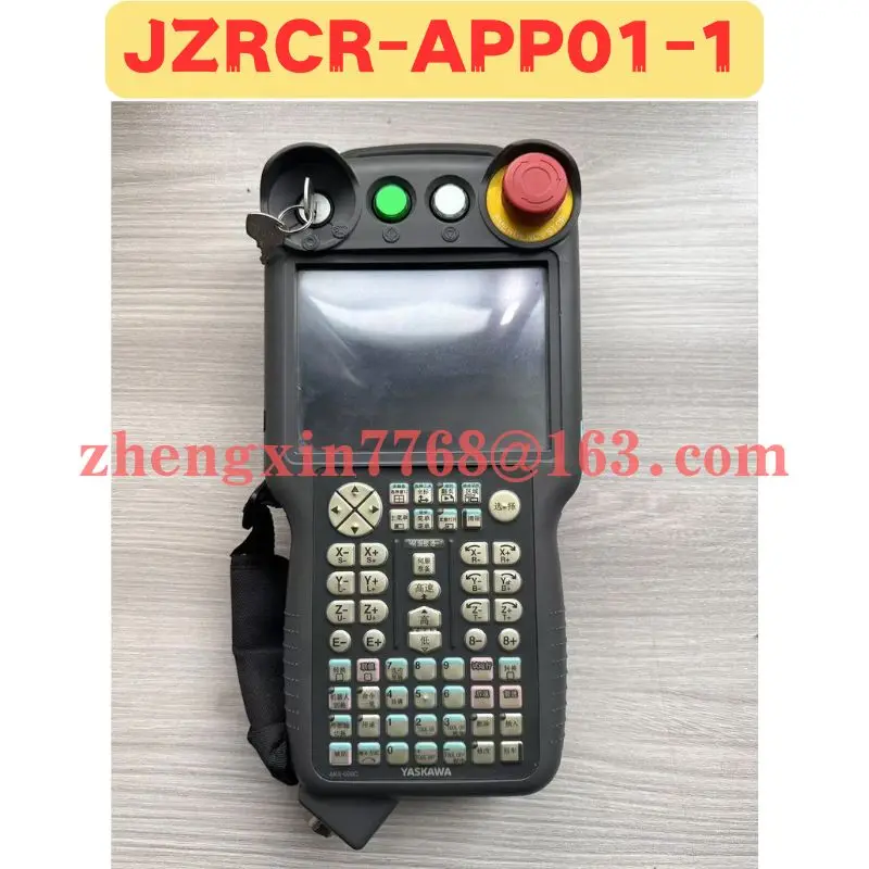 Used Teaching Pendant JZRCR-APP01-1 Normal Function Tested OK
Used Teaching Pendant JZRCR-APP01-1 Normal Function Tested OK