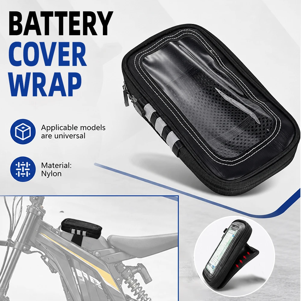 Front Battery Frame Cover Storage Battery Bag Motorcycle For Tutti Soleil 01 Surron Light Ultra Bee Talaria MX3 MX4 MX5 E-Bike
Front Battery Frame Cover Storage Battery Bag Motorcycle For Tutti Soleil 01 Surron Light Ultra Bee Talaria MX3 MX4 MX5 E-Bike