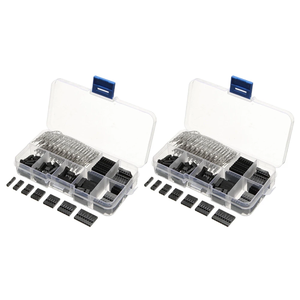 SYW-620Pcs 2.54Mm Male+Female Dupont Wire Jumper And Header Connector Housing Kit
SYW-620Pcs 2.54Mm Male+Female Dupont Wire Jumper And Header Connector Housing Kit