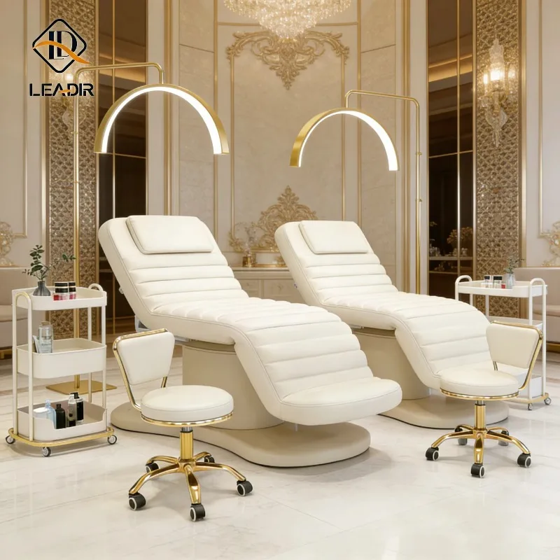 Wholesale OEM ODM Massage Hydraulic Leather Electric Spa Beauty Facial Aesthetic Cosmetic Bed Chair Set LED Salon Furniture
Wholesale OEM ODM Massage Hydraulic Leather Electric Spa Beauty Facial Aesthetic Cosmetic Bed Chair Set LED Salon Furniture
