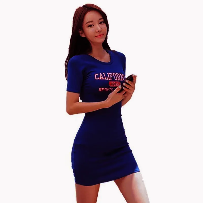 2024 Hot Ladies Summer Short Sleeve Slim Dress Letter Print Casual Party Dress Sexy Body con Dress Women's clothes
2024 Hot Ladies Summer Short Sleeve Slim Dress Letter Print Casual Party Dress Sexy Body con Dress Women's clothes