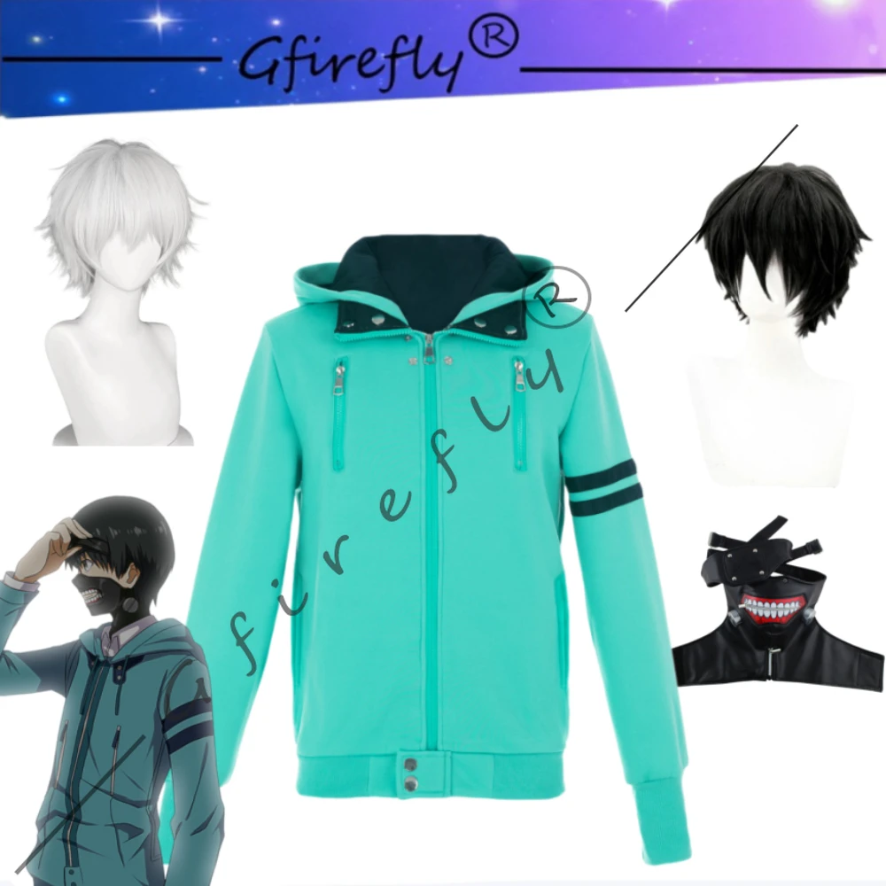 Tokyo Ghoul Ken Kaneki Green Hooded Jacket Long Sleeve Hoodie Unisex Adult Spring Autumn Winter Daily Halloween Comic Con Outfit
Tokyo Ghoul Ken Kaneki Green Hooded Jacket Long Sleeve Hoodie Unisex Adult Spring Autumn Winter Daily Halloween Comic Con Outfit