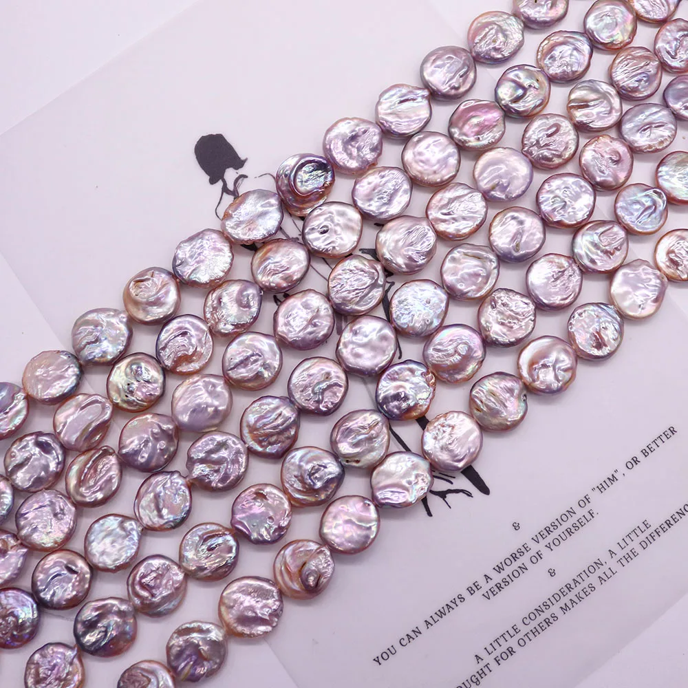 Creative Natural Purple Irregular Round Disc-Shaped Button Beads Straight-Hole Loose Beads DIY Necklace Jewelry Accessories
Creative Natural Purple Irregular Round Disc-Shaped Button Beads Straight-Hole Loose Beads DIY Necklace Jewelry Accessories