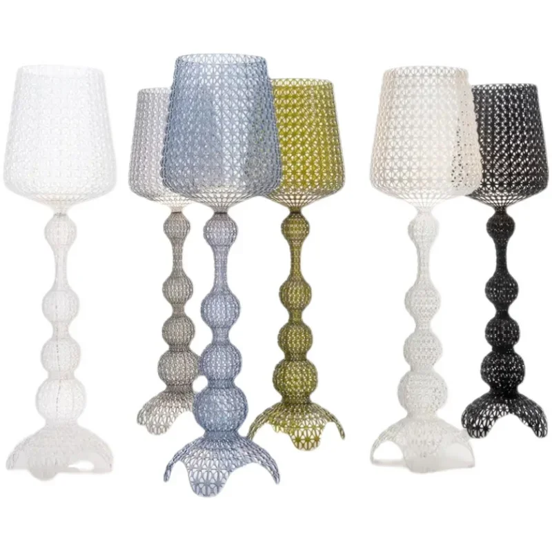 Sofa living room bedroom personalized creative lace hollow wine glass vertical lamp
Sofa living room bedroom personalized creative lace hollow wine glass vertical lamp
