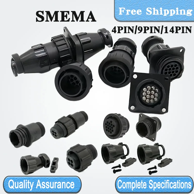 1/5/20 Sets SMEMA Sensor Connector 4/9/14Pin SMT Plug Socket for PCB Assembly, AMP/TE Type Compatible 183079 182647 182919
1/5/20 Sets SMEMA Sensor Connector 4/9/14Pin SMT Plug Socket for PCB Assembly, AMP/TE Type Compatible 183079 182647 182919