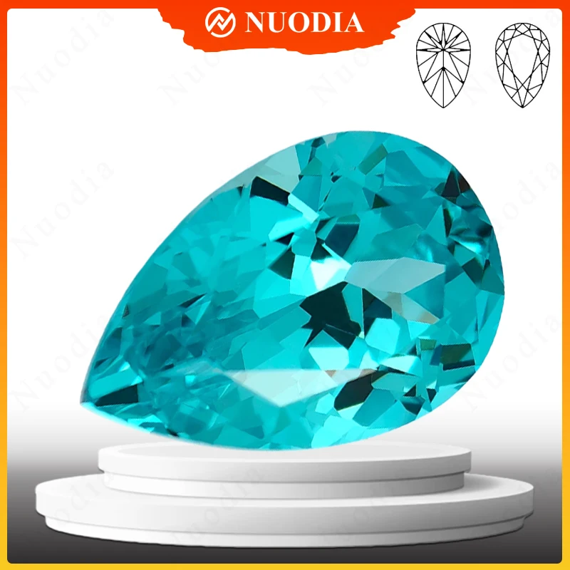 Lab Grown Paraiba Gemstone Neon Blue Pear Cut Advanced Jewelry Making Inlay Ring Necklace Bracelet Selectable AGL Certificate
Lab Grown Paraiba Gemstone Neon Blue Pear Cut Advanced Jewelry Making Inlay Ring Necklace Bracelet Selectable AGL Certificate