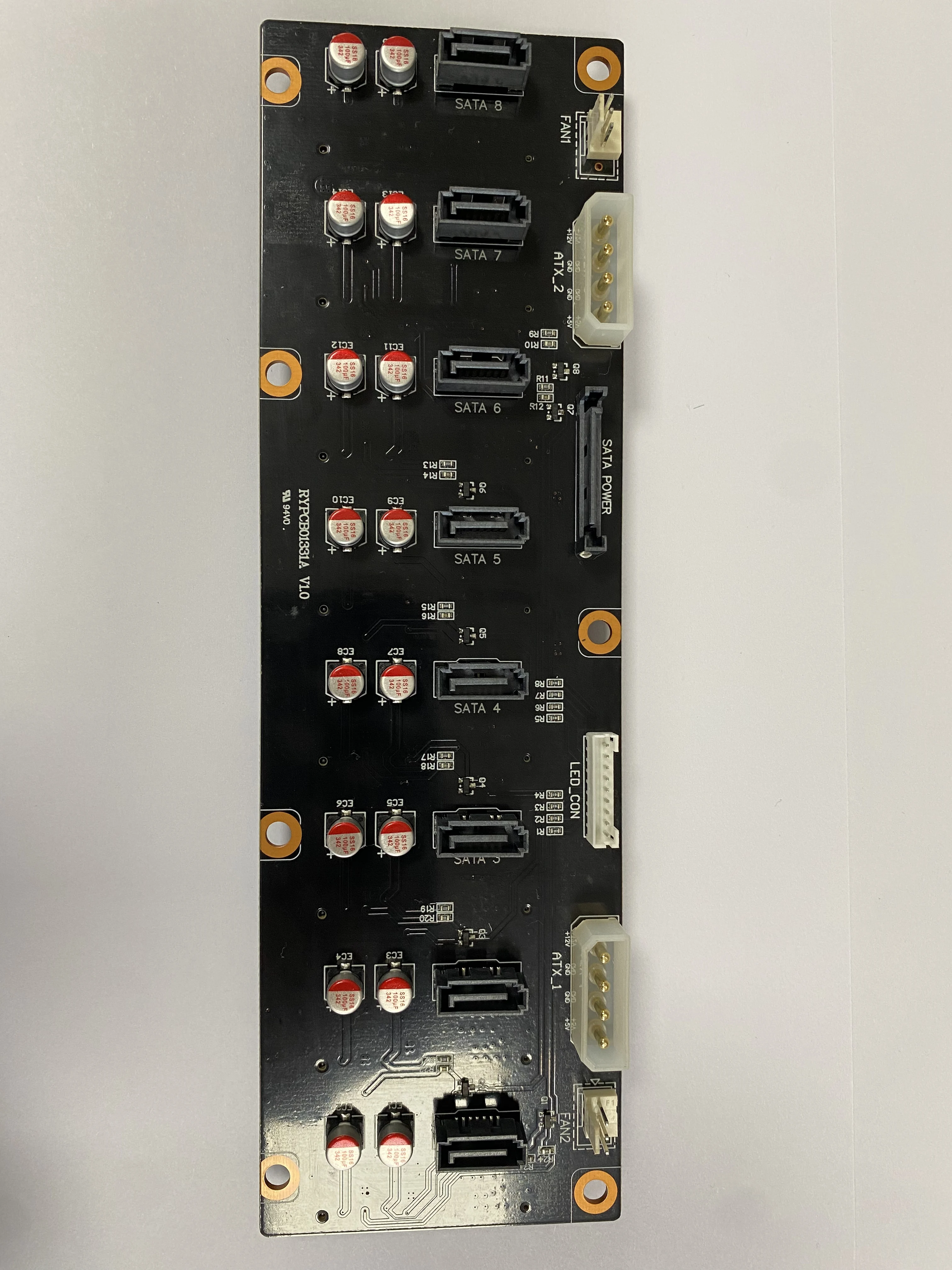 Черная объединительная плата N3 JONSBO, аксессуары для шасси, разъем SATA 8, печатная плата интерфейса жесткого диска, подходит только для того же модели
Черная объединительная плата N3 JONSBO, аксессуары для шасси, разъем SATA 8, печатная плата интерфейса жесткого диска, подходит только для того же модели