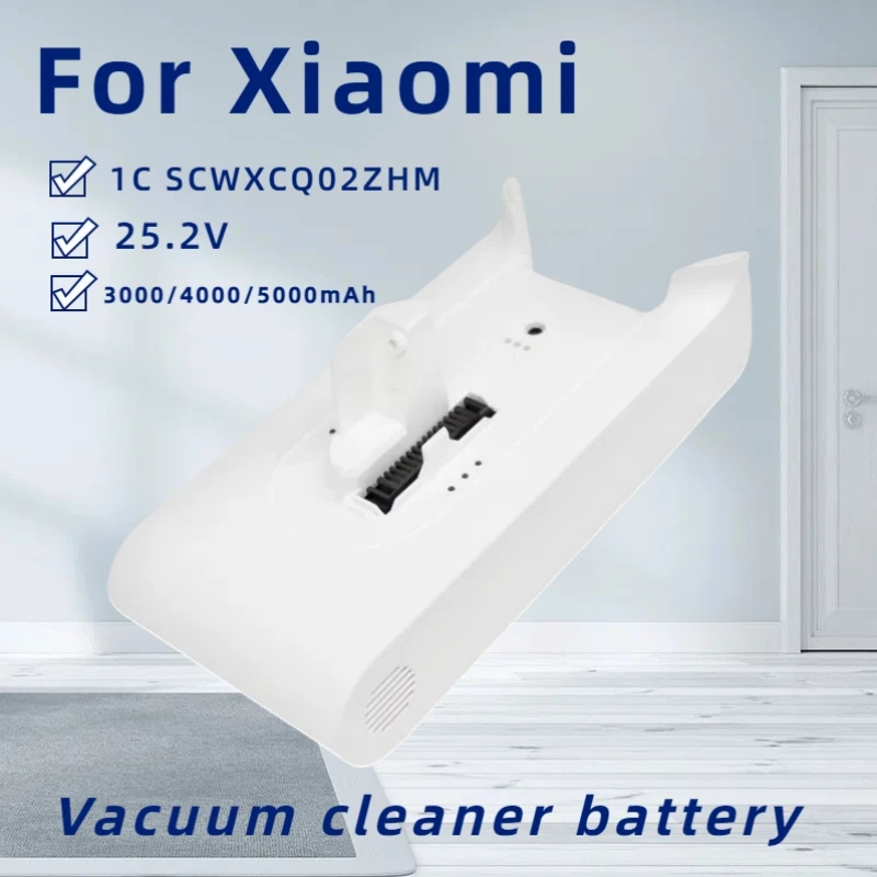 Original 3000mAh For Xiaomi Handheld Cordless Vacuum Cleaner Accessories 1C SCWXCQ02ZHM Vacuum Cleaner Replacement Battery Back
Original 3000mAh For Xiaomi Handheld Cordless Vacuum Cleaner Accessories 1C SCWXCQ02ZHM Vacuum Cleaner Replacement Battery Back