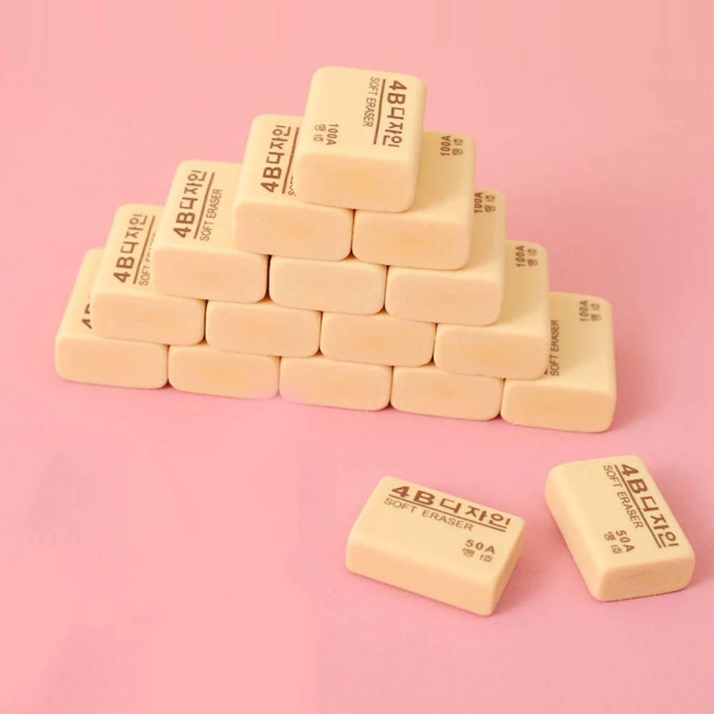 10Pcs 4B Pencils Eraser Student Office School Stationery Writing Art Drawing Rubber Wrong Questions Correction Eraser
10Pcs 4B Pencils Eraser Student Office School Stationery Writing Art Drawing Rubber Wrong Questions Correction Eraser
