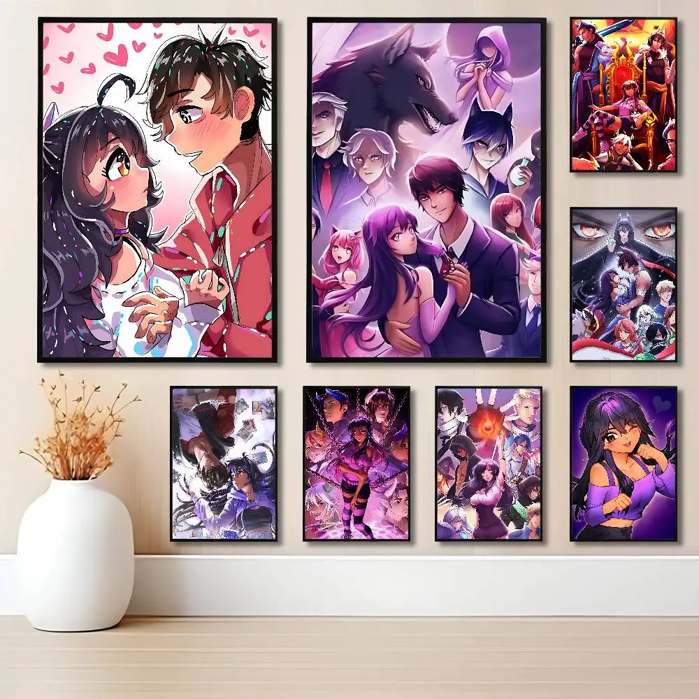 Cute A-Aphmau Poster Fancy Wall Sticker for Living room bar retro decorative painting room
Cute A-Aphmau Poster Fancy Wall Sticker for Living room bar retro decorative painting room
