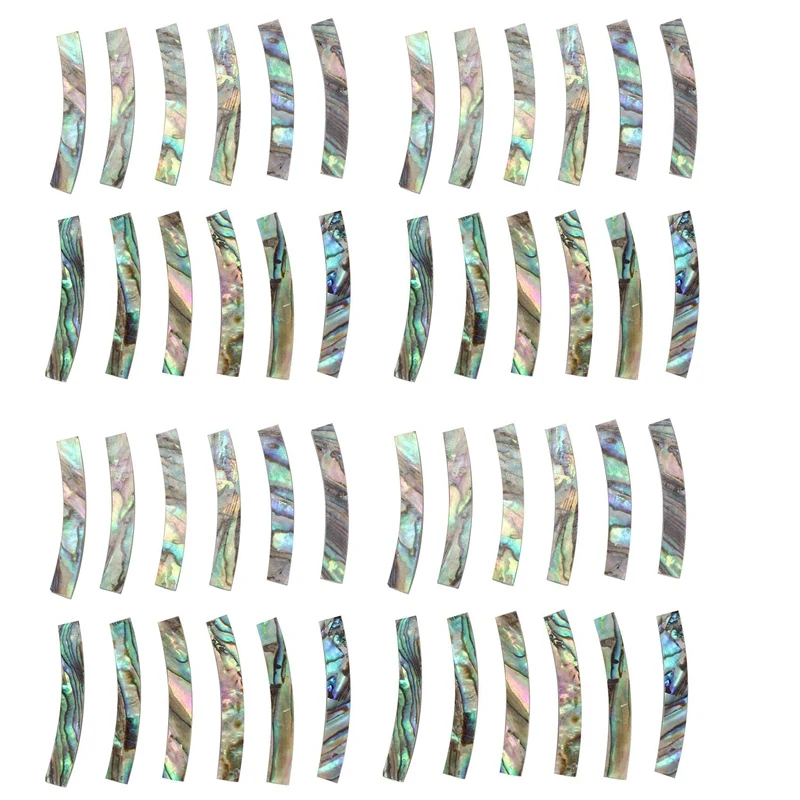 48Pcs Guitar Soundhole Rosette Paua Abalone Shell Inlay Curved Strips Guitar Sound Hole Inlay 4Mm Width-AA74
48Pcs Guitar Soundhole Rosette Paua Abalone Shell Inlay Curved Strips Guitar Sound Hole Inlay 4Mm Width-AA74