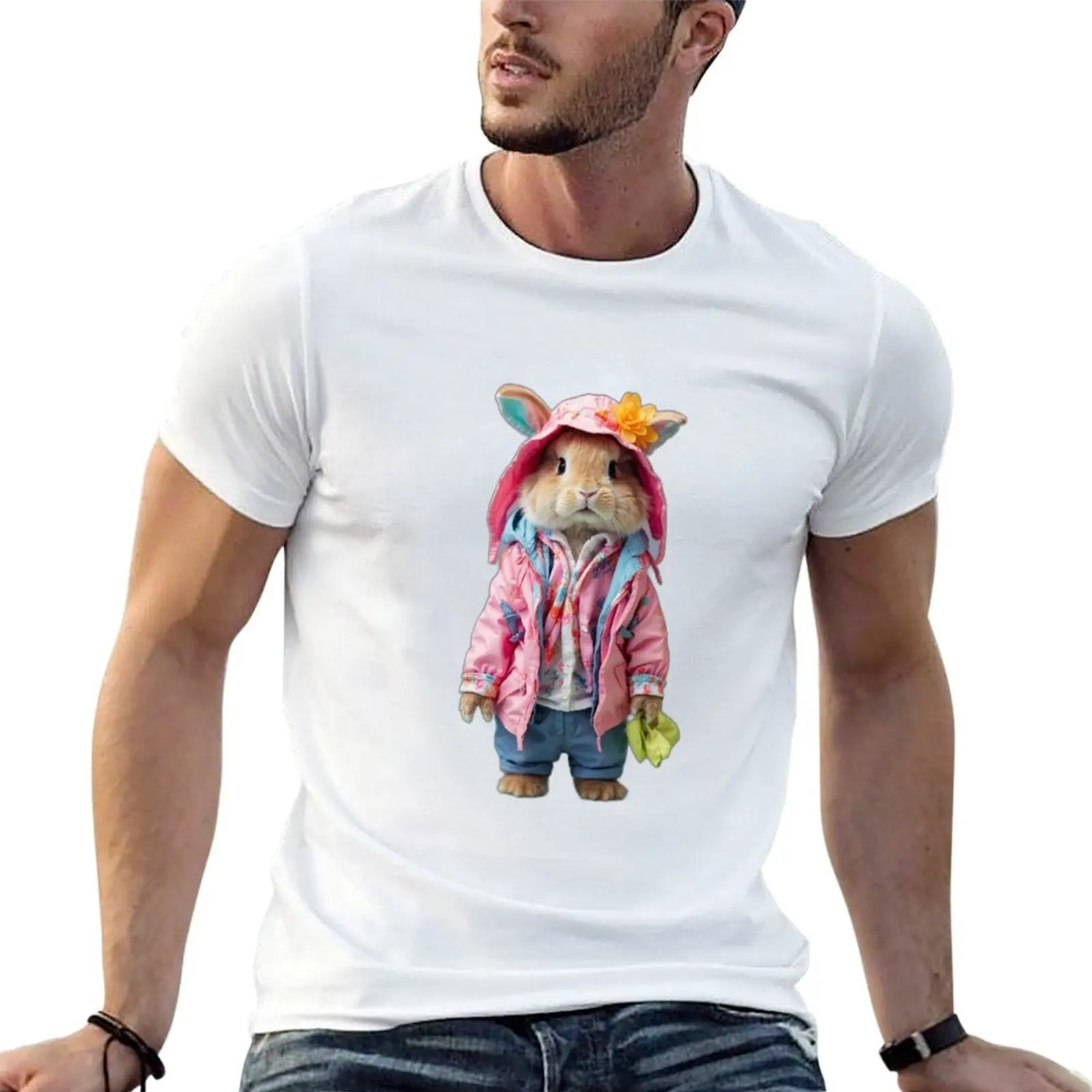 Cute Pink Hoodie Bunny T-Shirt man t shirt cotton anime t shirts oversize cotton t shirts man 100% T-shirt
Cute Pink Hoodie Bunny T-Shirt man t shirt cotton anime t shirts oversize cotton t shirts man 100% T-shirt