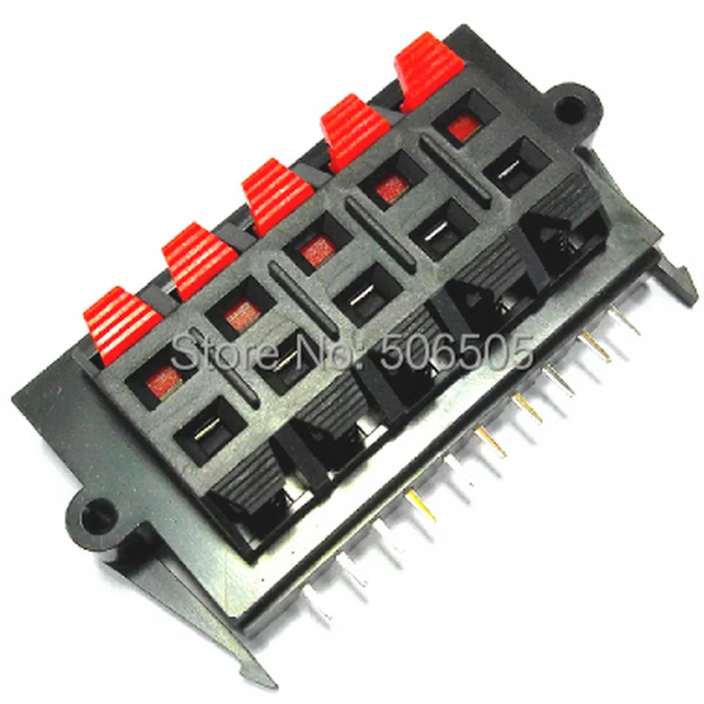 10Pin Socket side mount Wire clamp For The Sound System Led Test Socket 10Pcs/Lot
10Pin Socket side mount Wire clamp For The Sound System Led Test Socket 10Pcs/Lot