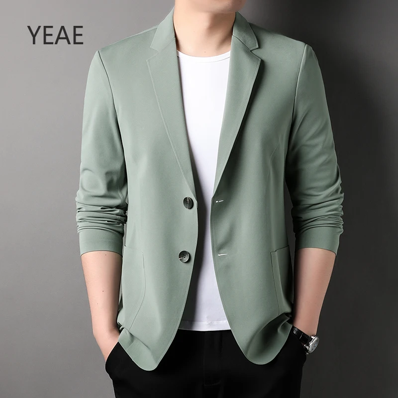 YEAE Spring and Autumn 2025 New Daily Casual Business Seamless Slim Suit Luxury Designer Clothing Blazers Man Jacket for Men Top
YEAE Spring and Autumn 2025 New Daily Casual Business Seamless Slim Suit Luxury Designer Clothing Blazers Man Jacket for Men Top