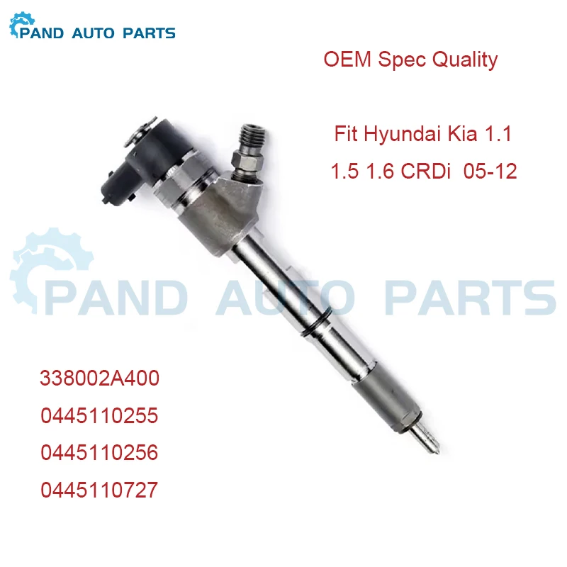338002A400 Форсунка Common Rail подходит для Hyundai i10 i30 Matrix Accent Elantra KIA Cerato Picanto Rio Pro Cee'D 0445110255 0445110256
338002A400 Форсунка Common Rail подходит для Hyundai i10 i30 Matrix Accent Elantra KIA Cerato Picanto Rio Pro Cee'D 0445110255 0445110256