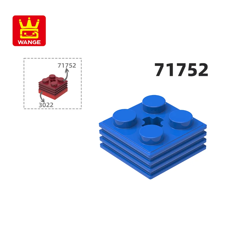 WANGE 71752 100 г/117 шт. 2x2 полосатые строительные блоки с отверстием для вала Moc аксессуары, совместимые с кирпичными игрушками детская подарочная коробка
WANGE 71752 100 г/117 шт. 2x2 полосатые строительные блоки с отверстием для вала Moc аксессуары, совместимые с кирпичными игрушками детская подарочная коробка