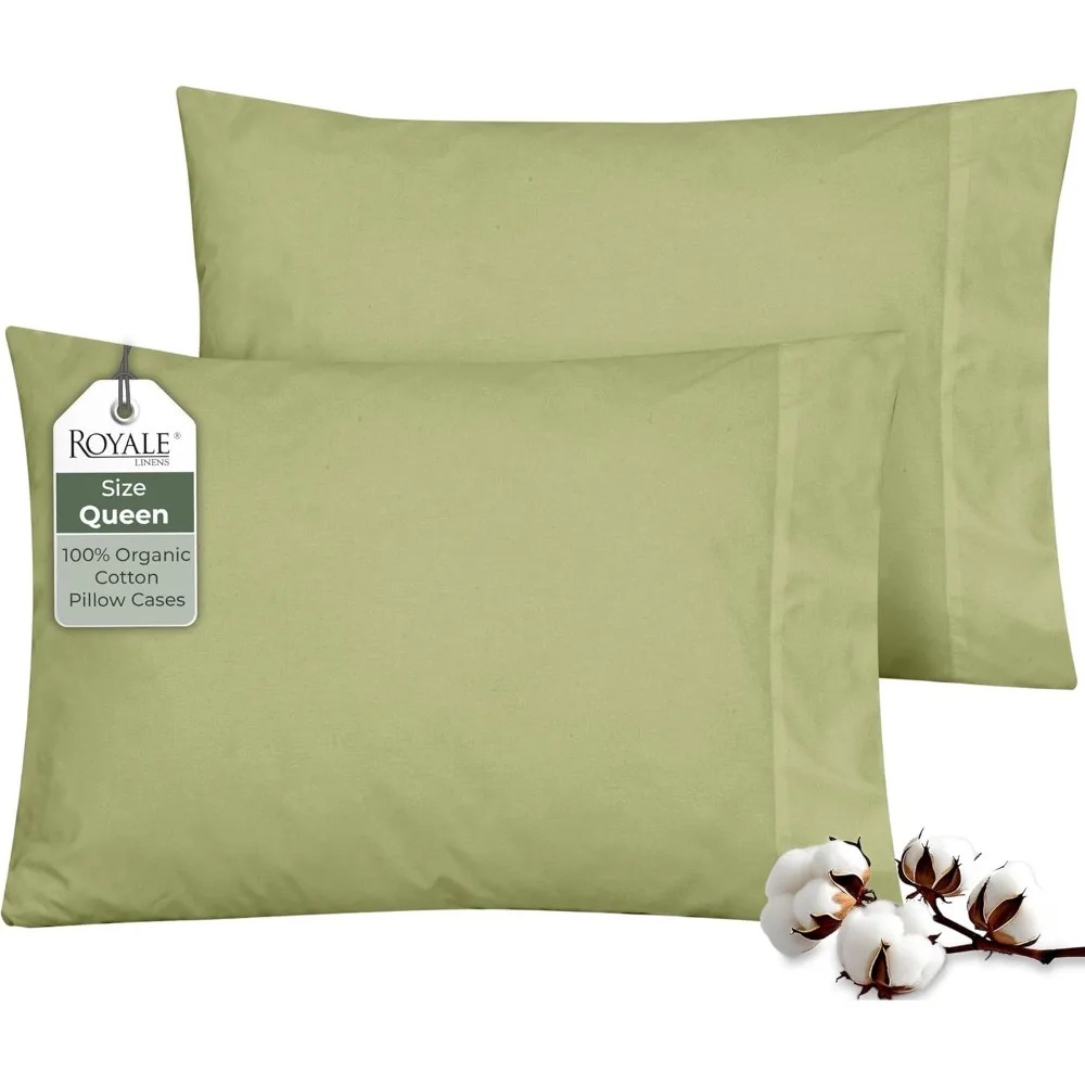 100% Organic Cotton Percale Pillowcases Set of 2 - Queen Size Percale Pillowcase - Queen Set of 2 Pillow Cover - B
100% Organic Cotton Percale Pillowcases Set of 2 - Queen Size Percale Pillowcase - Queen Set of 2 Pillow Cover - B