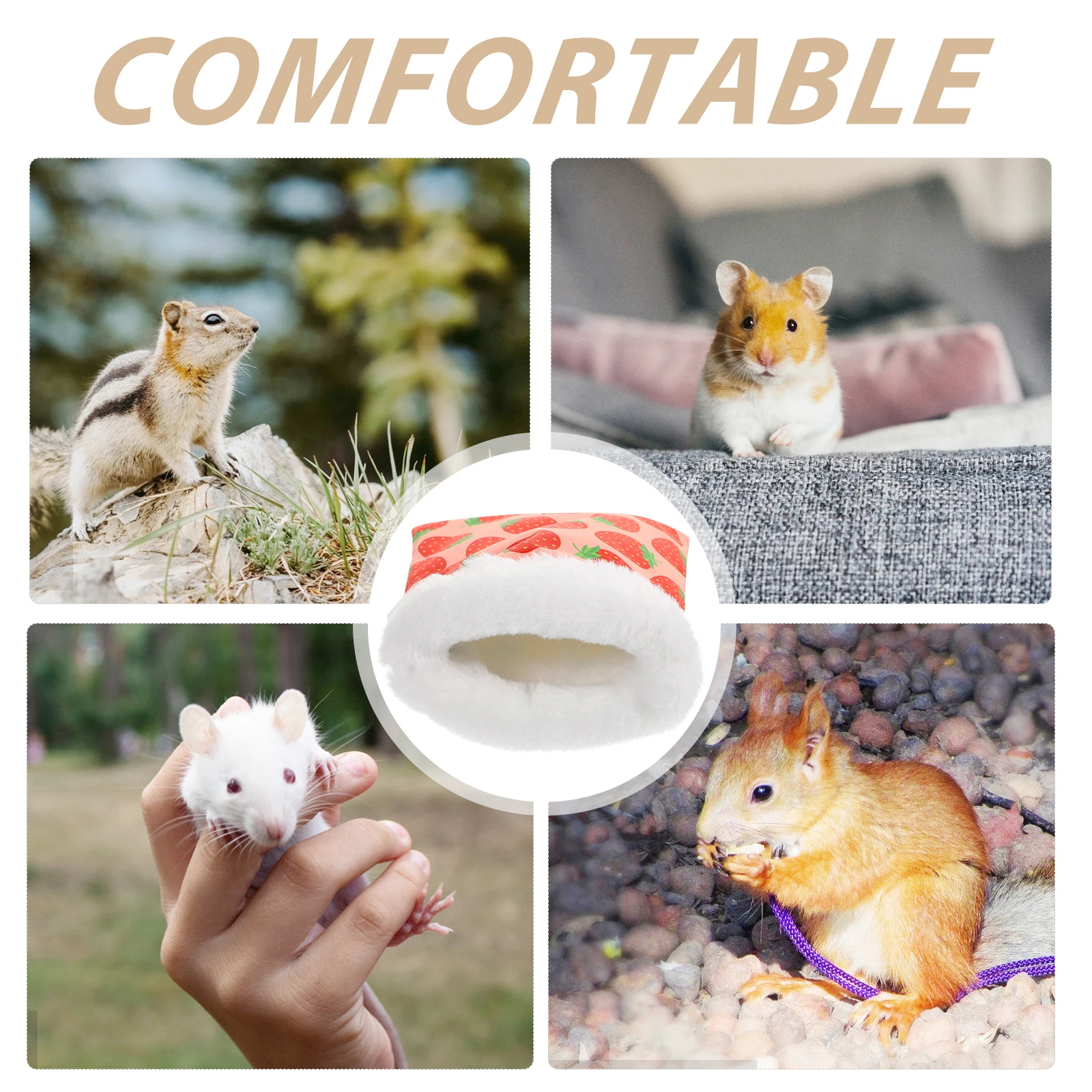 Warm Hamster Sleep Pouch Guinea Pig Bed Rabbit Toy Small Pet Winter Home Cozy Nest Travel Cages Durability Comfort Security
Warm Hamster Sleep Pouch Guinea Pig Bed Rabbit Toy Small Pet Winter Home Cozy Nest Travel Cages Durability Comfort Security