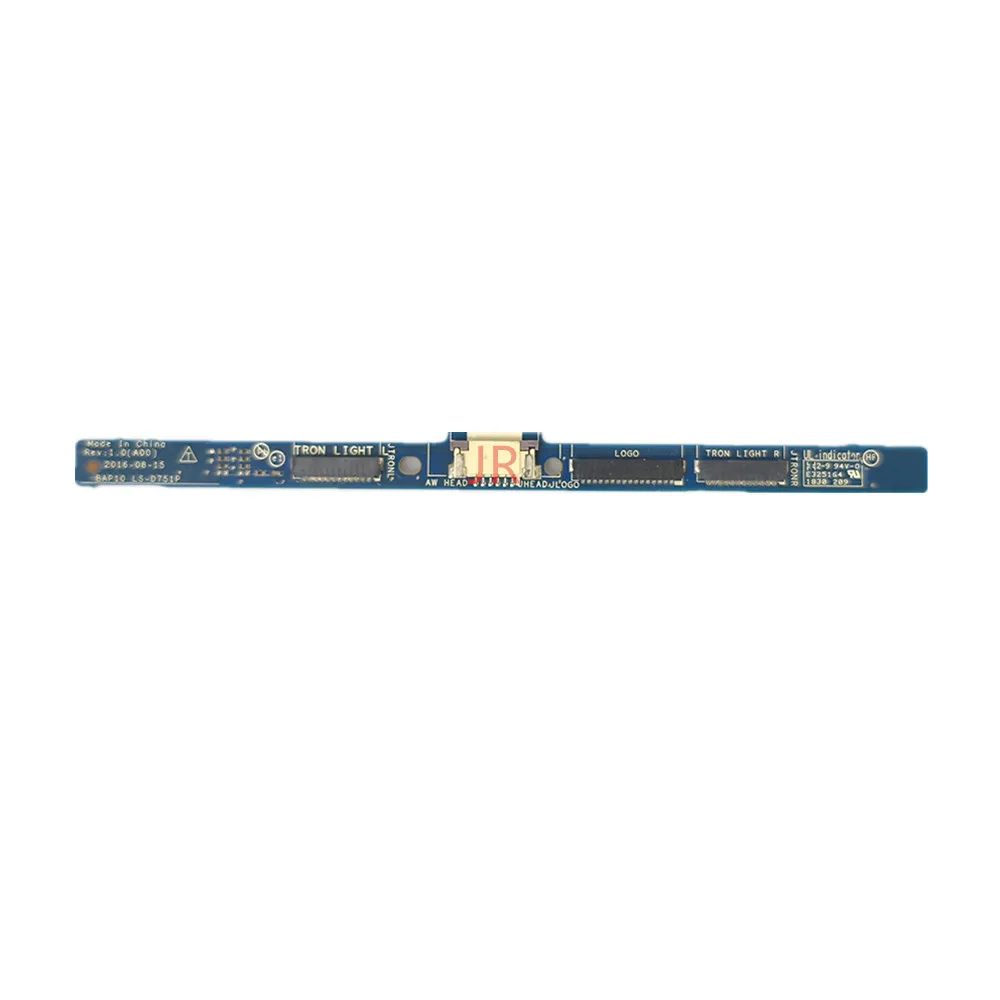 LS-D751P для ноутбука Dell Alienware 17 R4 R5 15 R3 R4, светодиодная подсветка с логотипом, маленькая плата LS-D751P
LS-D751P для ноутбука Dell Alienware 17 R4 R5 15 R3 R4, светодиодная подсветка с логотипом, маленькая плата LS-D751P