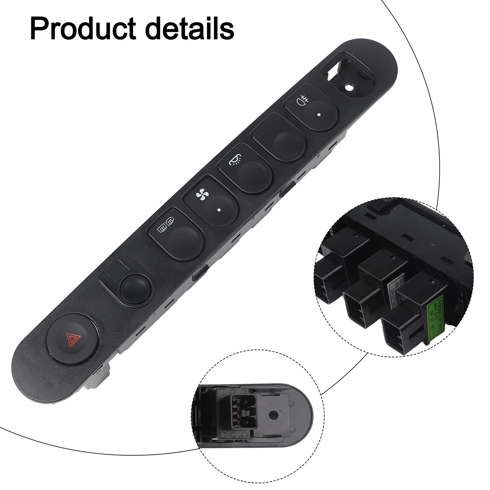 Dashboard Switch Premium Material Dashboard Switch Fog Light Switch for Ssangyong Istana MB100 High Quality Construction
Dashboard Switch Premium Material Dashboard Switch Fog Light Switch for Ssangyong Istana MB100 High Quality Construction