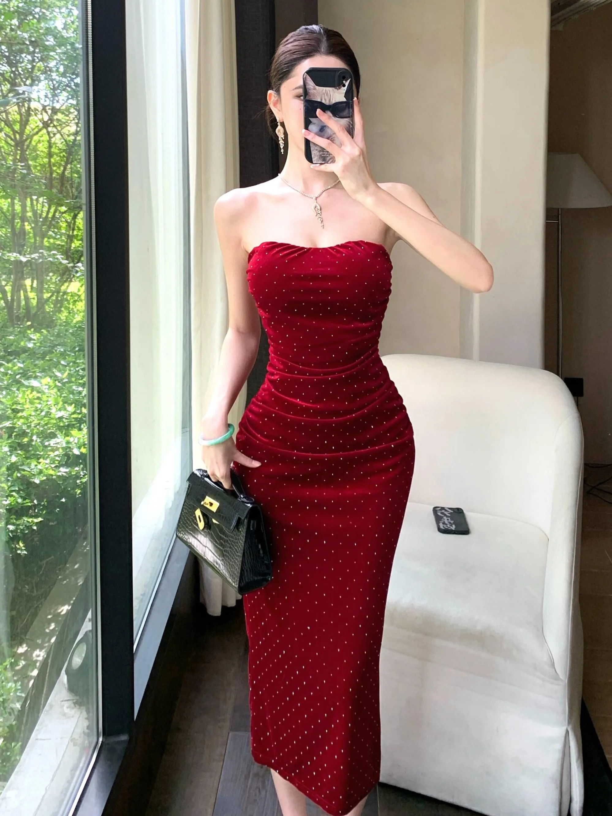 Сексуальное бюстье с бархатным принтом, утягивающее платье средней длины, облегающее платье с разрезом, женское модное платье с высокой талией, осень-зима
Сексуальное бюстье с бархатным принтом, утягивающее платье средней длины, облегающее платье с разрезом, женское модное платье с высокой талией, осень-зима