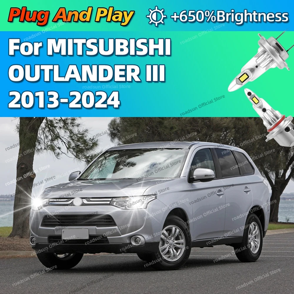 2/4Pcs LED Car Headlight Auto Lamp 6000K Light Bulbs For MITSUBISHI OUTLANDER III 2013-2024 2014 2015 2016 2017 2018
2/4Pcs LED Car Headlight Auto Lamp 6000K Light Bulbs For MITSUBISHI OUTLANDER III 2013-2024 2014 2015 2016 2017 2018