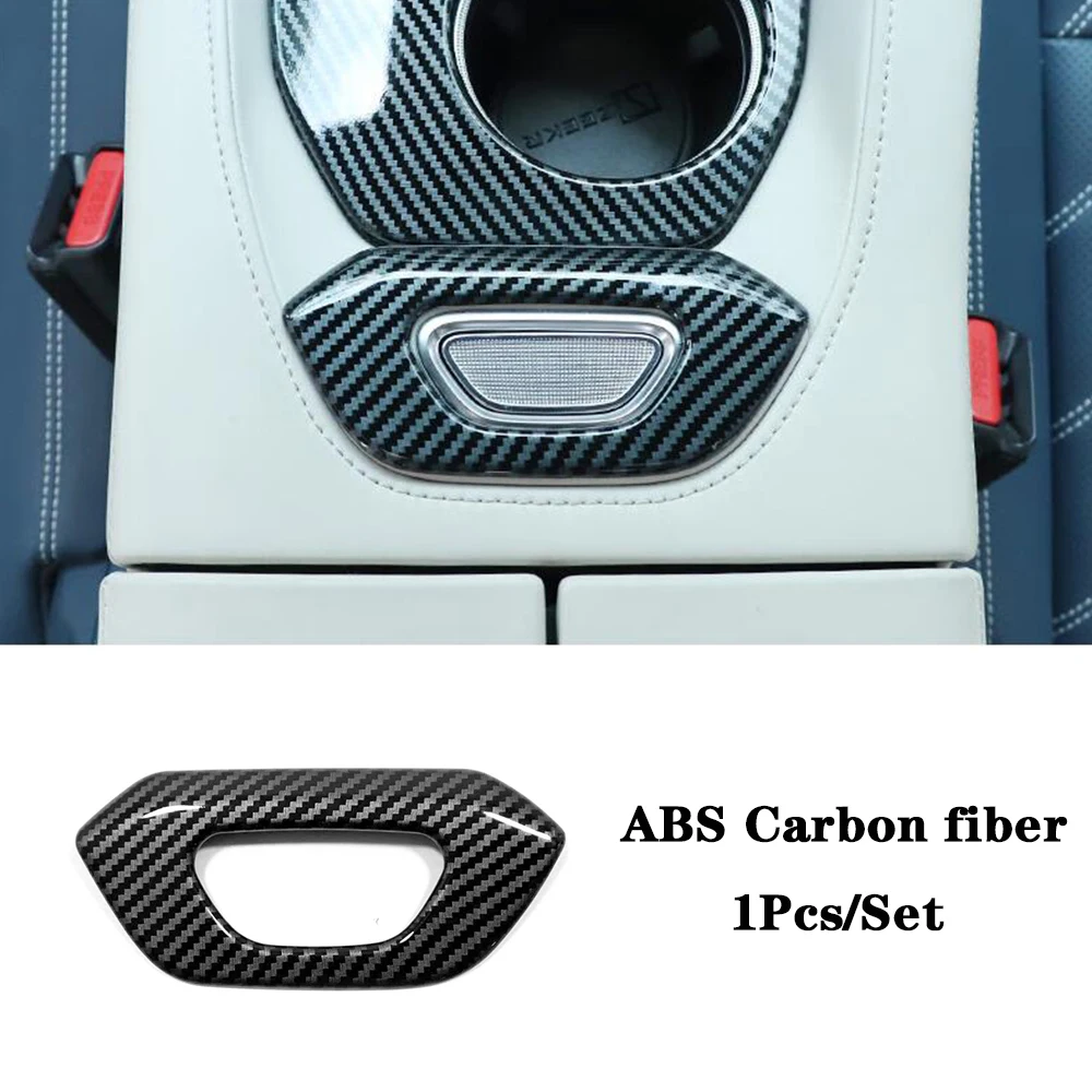 For ZEEKR 001 2021 2022 2023 ABS Carbon Silver Wood grain Car Center Armrest Box Switch Decoration Trim Cover Accessories
For ZEEKR 001 2021 2022 2023 ABS Carbon Silver Wood grain Car Center Armrest Box Switch Decoration Trim Cover Accessories