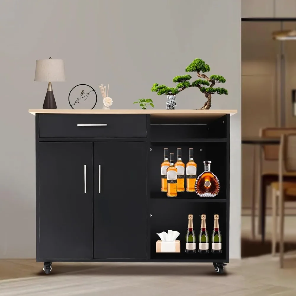 36.4In Mobile Kitchen Island Cart,Kitchen Island with Storage on Wheels Utility Cart Storage Trolley,Rolling Trolley Cart with
36.4In Mobile Kitchen Island Cart,Kitchen Island with Storage on Wheels Utility Cart Storage Trolley,Rolling Trolley Cart with
