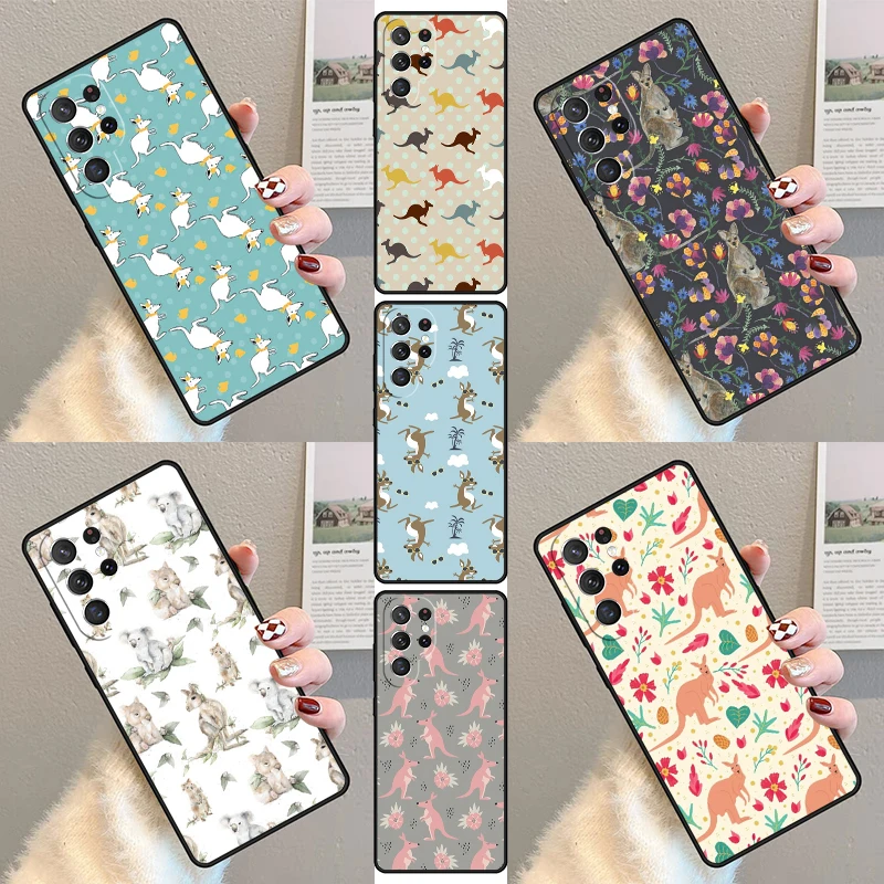 Cute Kangaroo Phone Case For Samsung Galaxy S23 S21 S20 FE S24 S25 S22 Ultra Note 10 20 Plus Silicone Cover
Cute Kangaroo Phone Case For Samsung Galaxy S23 S21 S20 FE S24 S25 S22 Ultra Note 10 20 Plus Silicone Cover