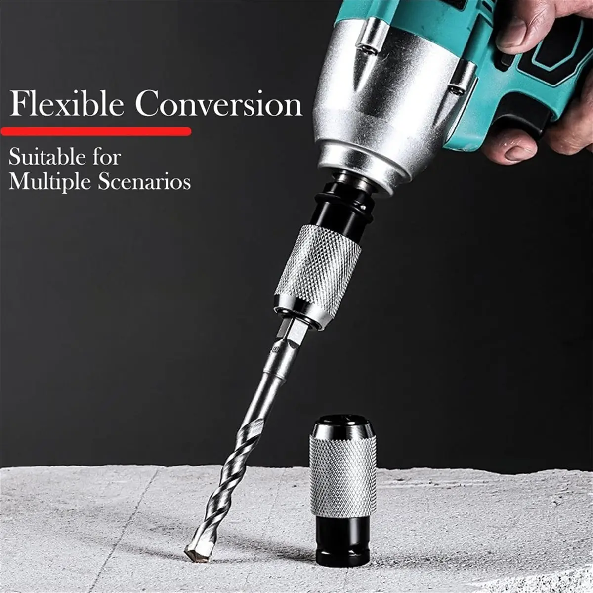 A58Z Rotary Hammer Adapter with Impact Drill Bits Set, Versatile Rotary Hammer Adapter Set, 4 Sizes, Perfect
A58Z Rotary Hammer Adapter with Impact Drill Bits Set, Versatile Rotary Hammer Adapter Set, 4 Sizes, Perfect