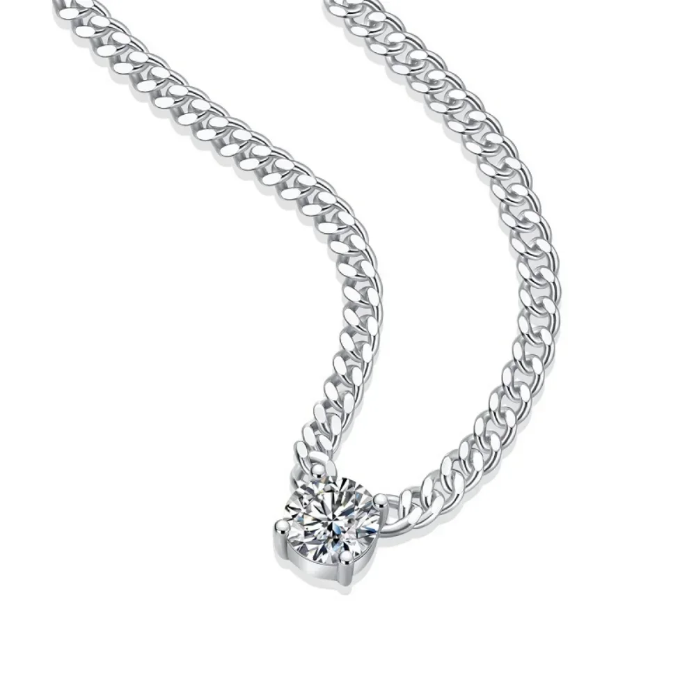 M-JAJA Moissanite 1/2/3ct Pendant Necklace for Women S925 Sterling Silver Diamond Cuban Necklace Hip Hop Jewelry Choker Necklace
M-JAJA Moissanite 1/2/3ct Pendant Necklace for Women S925 Sterling Silver Diamond Cuban Necklace Hip Hop Jewelry Choker Necklace