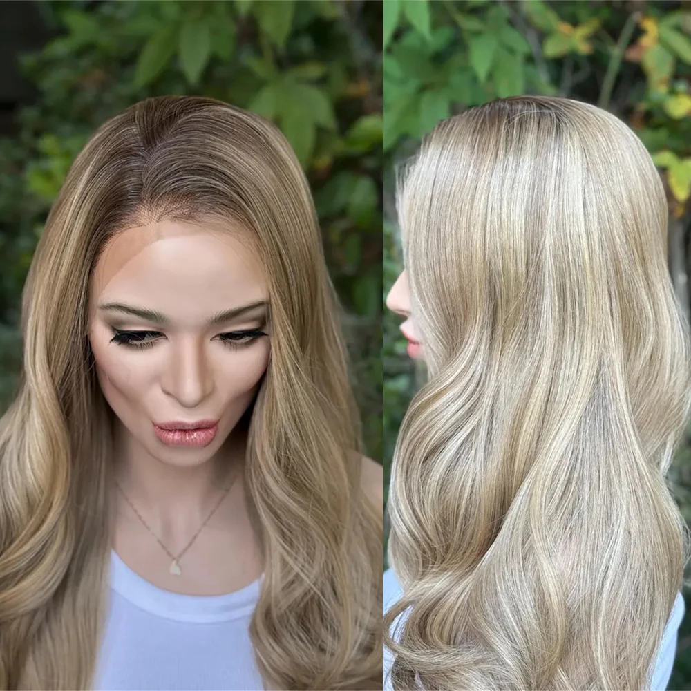 Новый теплый блондин Bal Viss HD Lace Top Wig Синтетический парик фронта шнурка Термостойкое волокно Синтетические парики на заказ для женщин Косплей 
Новый теплый блондин Bal Viss HD Lace Top Wig Синтетический парик фронта шнурка Термостойкое волокно Синтетические парики на заказ для женщин Косплей