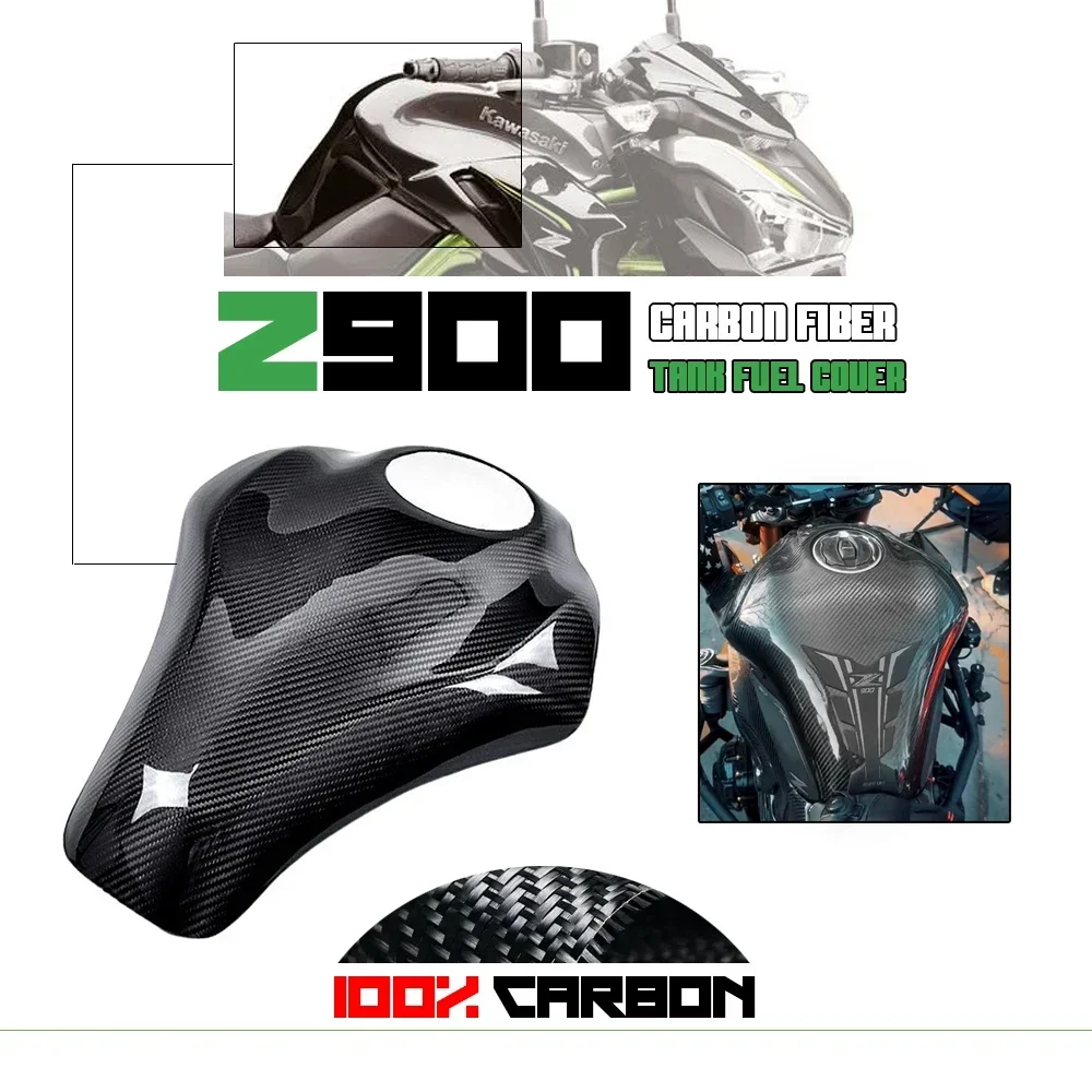 Real Dry Carbon Fiber For Kawasaki Z900 2017-2023 2021 2022 Z900SE Motorcycle Rear Tank Fuel Gas Cover Protector Fairing Panel
Real Dry Carbon Fiber For Kawasaki Z900 2017-2023 2021 2022 Z900SE Motorcycle Rear Tank Fuel Gas Cover Protector Fairing Panel