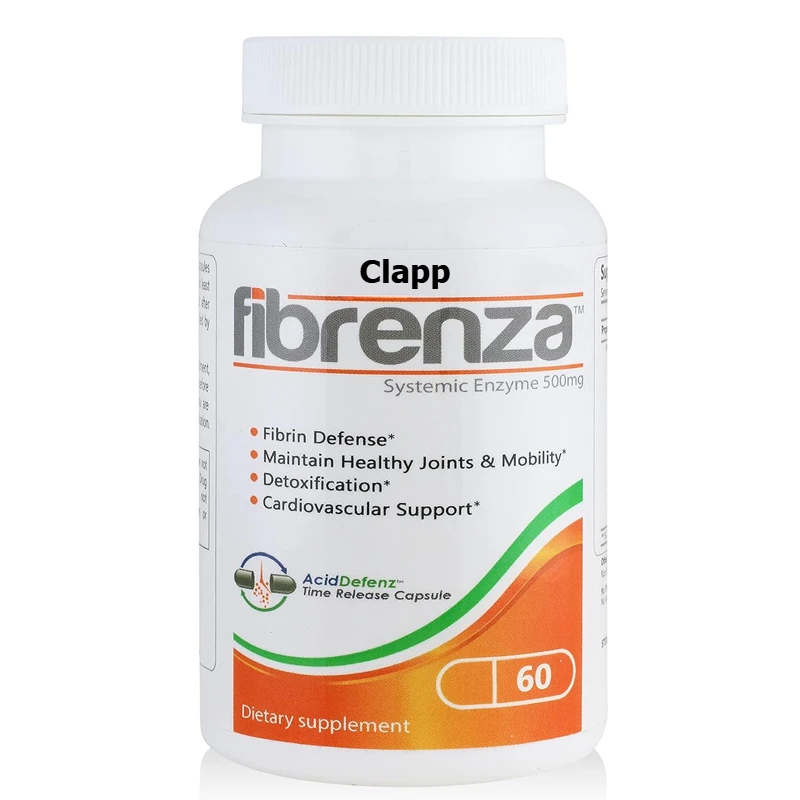 Fibronza - Contains Fibrinogen Hydrolysis and Proteolytic Enzymes - Fibrin Defense and Cardiovascular Support - Vegetarian
Fibronza - Contains Fibrinogen Hydrolysis and Proteolytic Enzymes - Fibrin Defense and Cardiovascular Support - Vegetarian