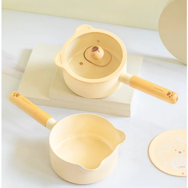 Home Non-stick Frying Pan Healthy Ceramic Multifunctional Cooking Pots Heat Conduction Uniform Soup Pot
Home Non-stick Frying Pan Healthy Ceramic Multifunctional Cooking Pots Heat Conduction Uniform Soup Pot