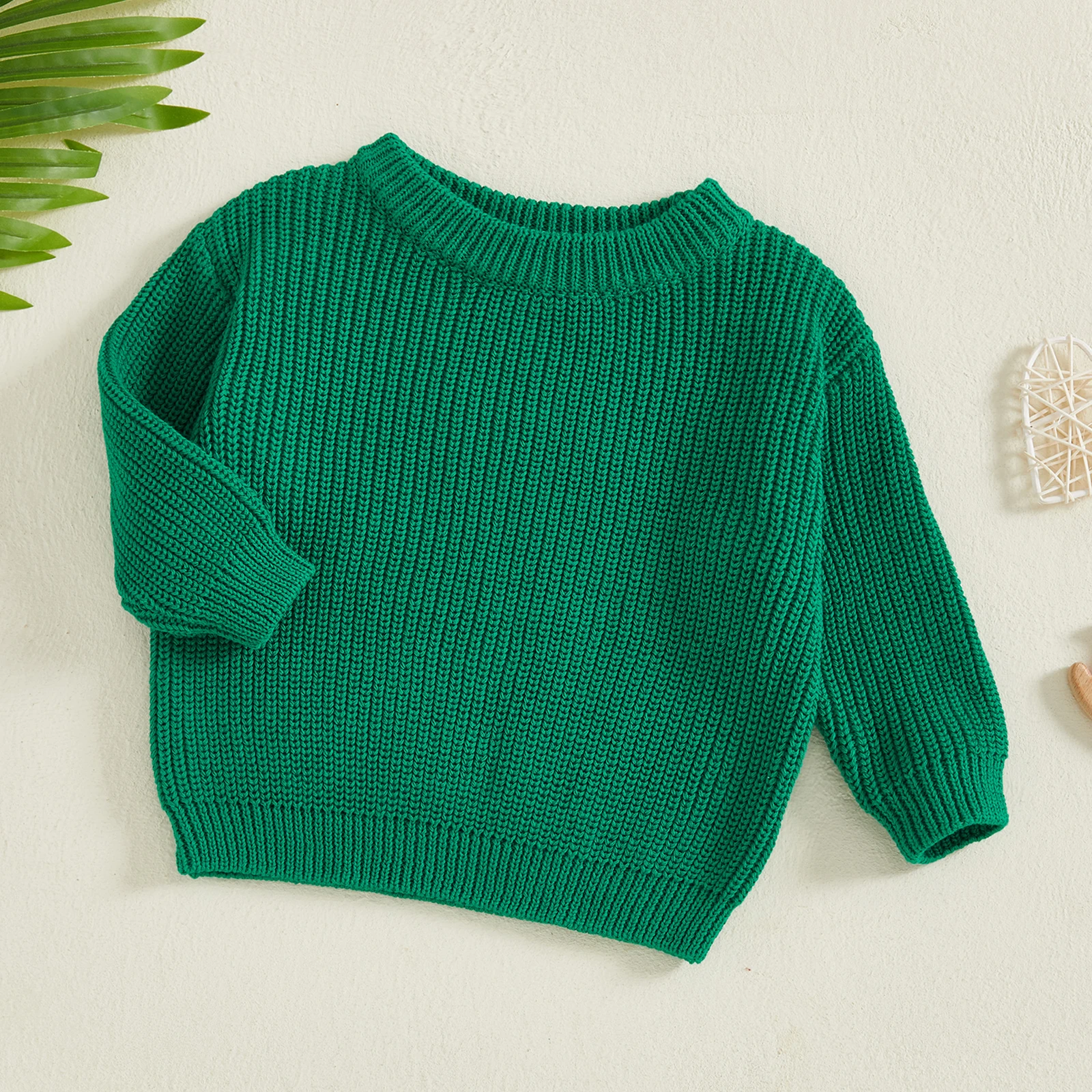 Suefunskry Autumn Winter Newborn Baby Girl Boy Knitted Long Sleeve Sweater Solid Loose Pullover Tops Children Sweater Clothes
Suefunskry Autumn Winter Newborn Baby Girl Boy Knitted Long Sleeve Sweater Solid Loose Pullover Tops Children Sweater Clothes