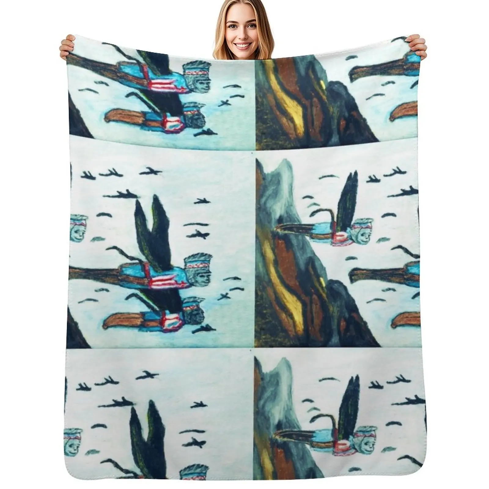 WIZARD OF OZ FLYING MONKEYS Throw Blanket Plaid on the sofa Plaid Luxury Plush Blanket
WIZARD OF OZ FLYING MONKEYS Throw Blanket Plaid on the sofa Plaid Luxury Plush Blanket