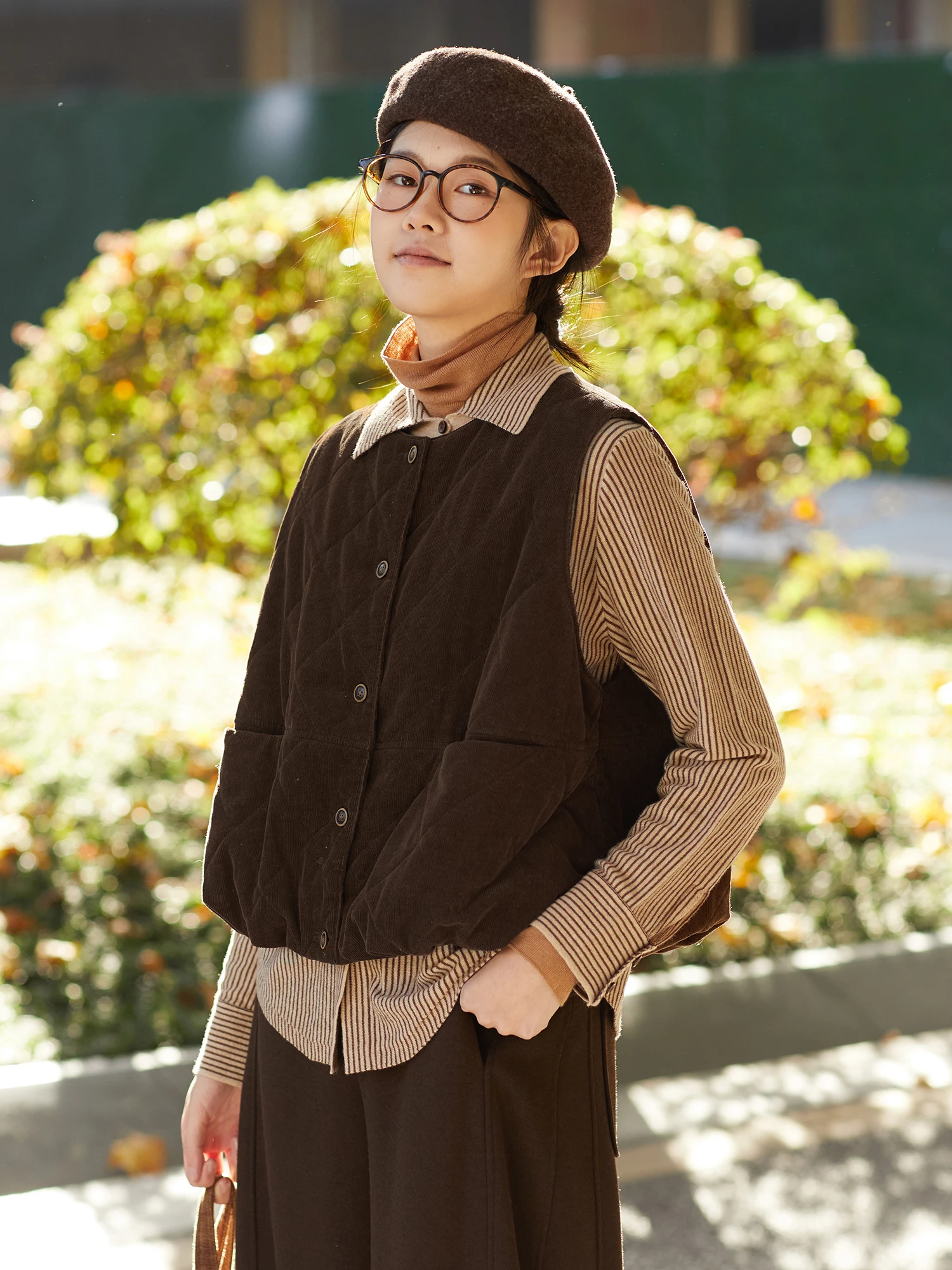 Winter Vintage Corduroy Vest Women's Outerwear Svel Jaet Silent Light N939 Bal Tank Top Cotton Blend Coat
Winter Vintage Corduroy Vest Women's Outerwear Svel Jaet Silent Light N939 Bal Tank Top Cotton Blend Coat