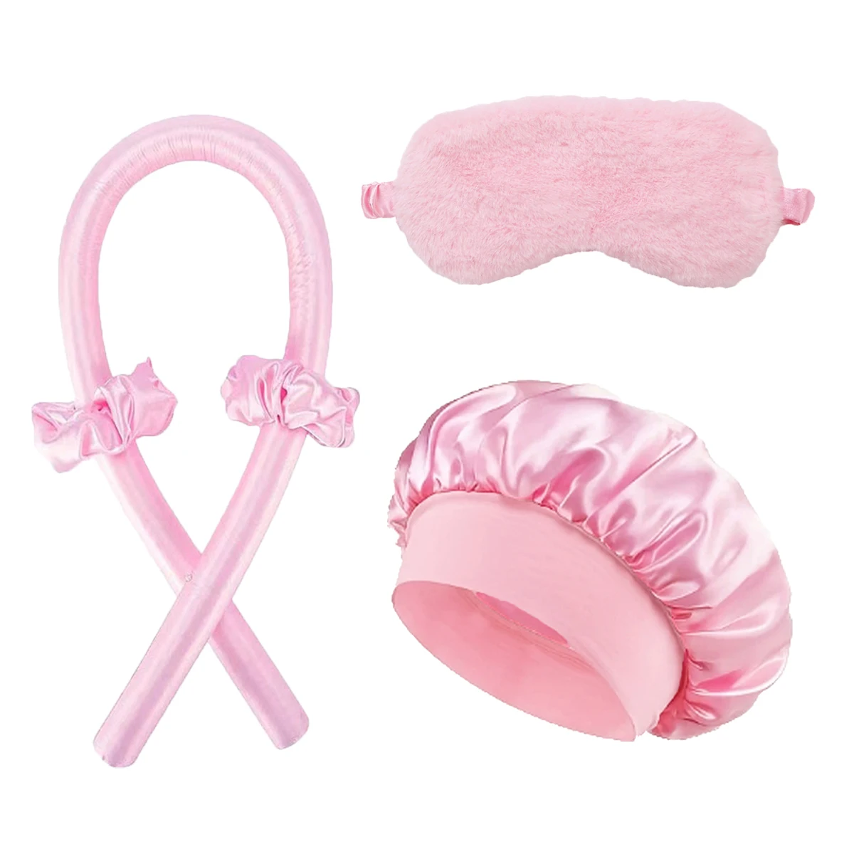 Hairdressing and Curling Styling Set, Non Heat Curling Rod, Plush Eye Mask, Elastic Sleeping Hat, special for real hair wigs
Hairdressing and Curling Styling Set, Non Heat Curling Rod, Plush Eye Mask, Elastic Sleeping Hat, special for real hair wigs