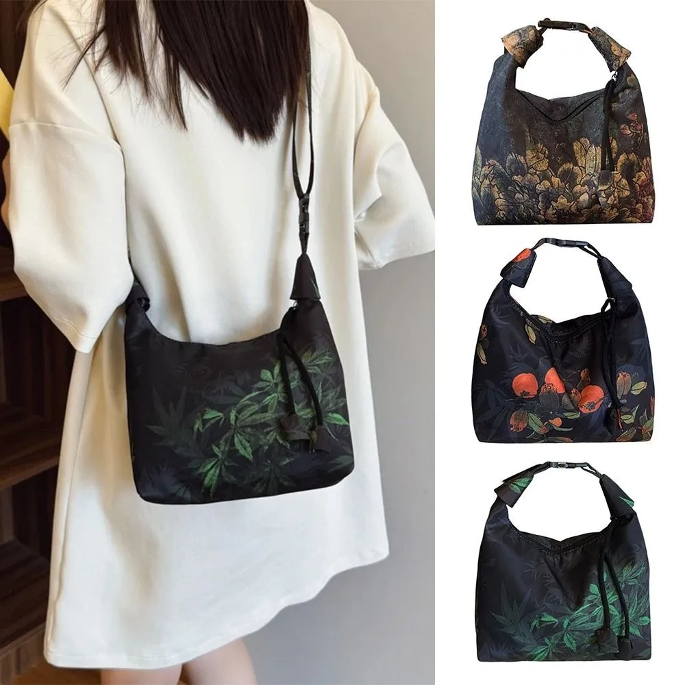 New Retro Satin Bucket Handbag Adjustable Strap Large Capacity Messenger Bag Embroidery Shoulder Bag Women Lady
New Retro Satin Bucket Handbag Adjustable Strap Large Capacity Messenger Bag Embroidery Shoulder Bag Women Lady