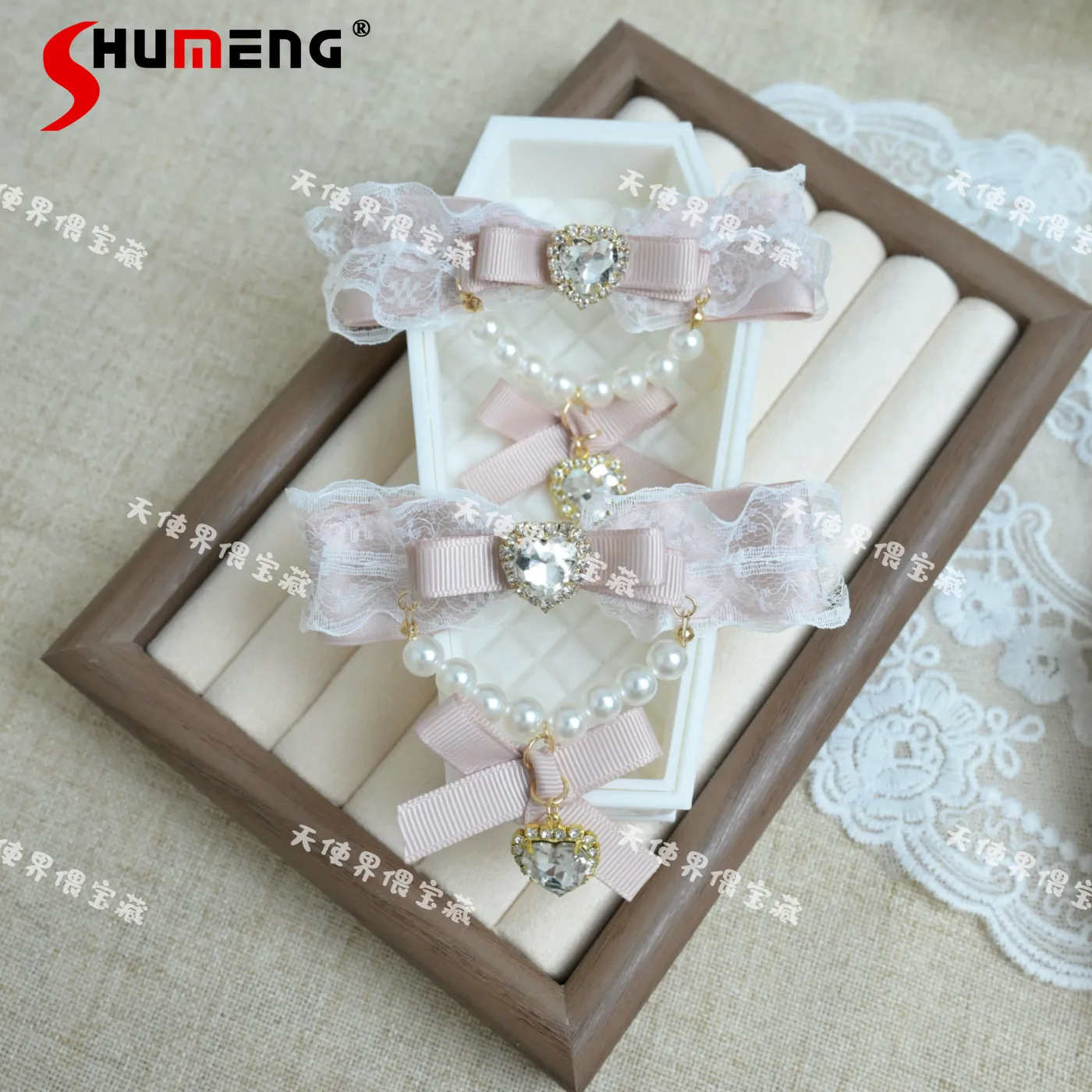 Japanese Mines Style Subculture Sweet Cute Girl's Lolita Hair Accessories Lace Bow Pearl Heart Pendant Hair Clips Women Headwear
Japanese Mines Style Subculture Sweet Cute Girl's Lolita Hair Accessories Lace Bow Pearl Heart Pendant Hair Clips Women Headwear