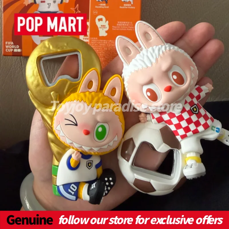 Authentic The Monsters X Fifa Series Labubu Bottle Opener Fridge Magnet Blind Box Cute Home Deocr Fridge Decoration As Gifts
Authentic The Monsters X Fifa Series Labubu Bottle Opener Fridge Magnet Blind Box Cute Home Deocr Fridge Decoration As Gifts