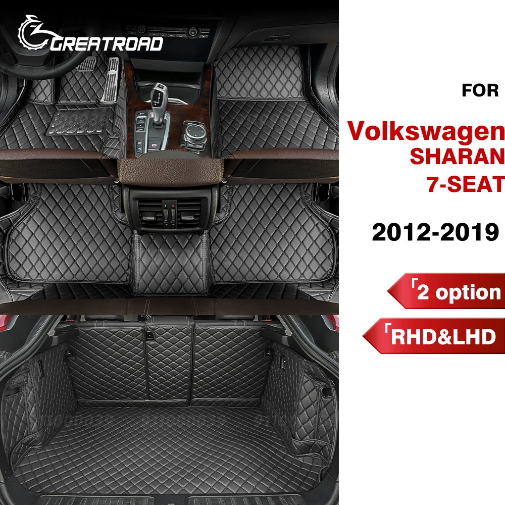 Car floor mats for Volkswagen sharan 6/7-Seat 2012-2019 18 17 16 15 14 13 Custom Trunk Mat Auto foot Pads Interior Accessories
Car floor mats for Volkswagen sharan 6/7-Seat 2012-2019 18 17 16 15 14 13 Custom Trunk Mat Auto foot Pads Interior Accessories