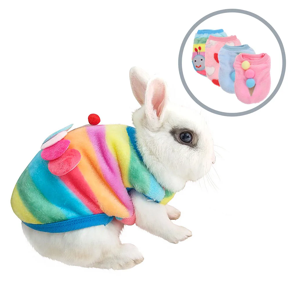 4 Pcs Clothes Stylish Outfit Pet Warmth Breathable Costume Breathable Puppy Costume Dog Supply Winter Garment Bright Color
4 Pcs Clothes Stylish Outfit Pet Warmth Breathable Costume Breathable Puppy Costume Dog Supply Winter Garment Bright Color